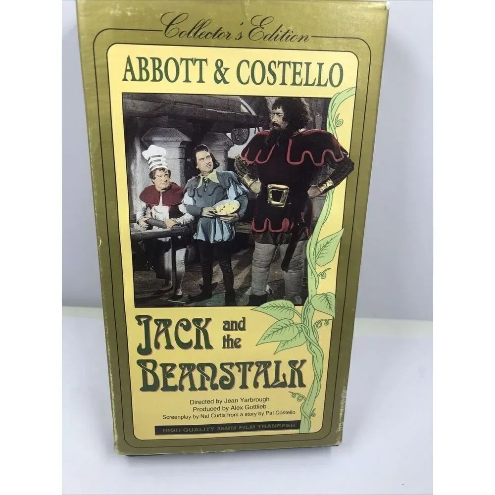 *Abbott & Costello Jack and the Beanstalk Collector's Edition VHS